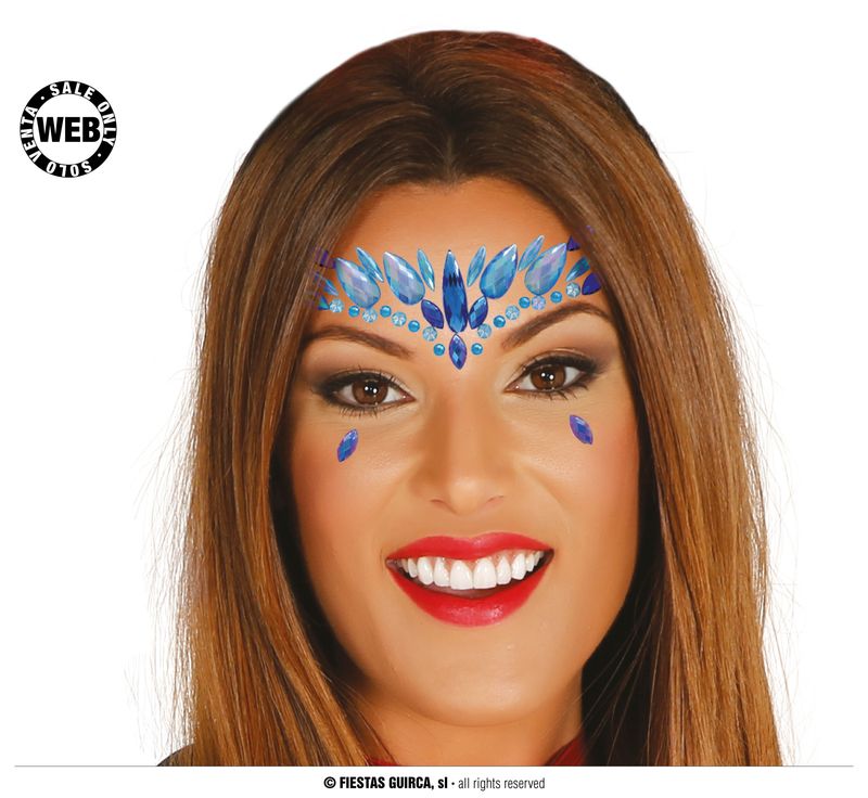 [15823] Adhesive Face Jewelry Set