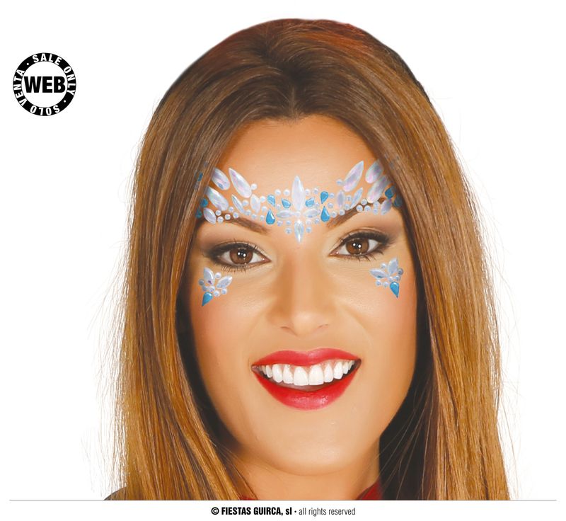 [15822] Adhesive Face Jewelry Set