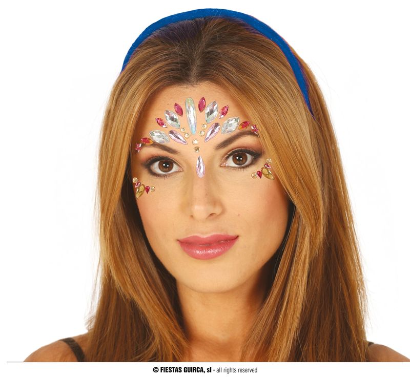 [15821] Adhesive Face Jewelry Set