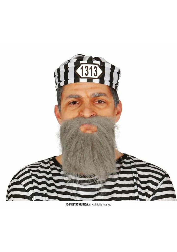Prisoner Fabric Hat - Adult One Size