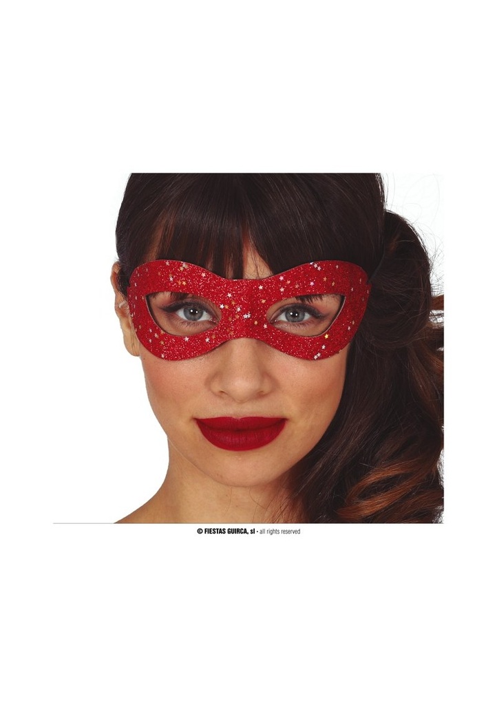 Red Face Mask - Adult One Size