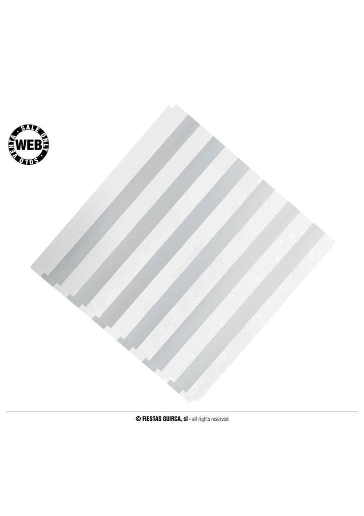 Silver Napkins 33x33cm - 12pk