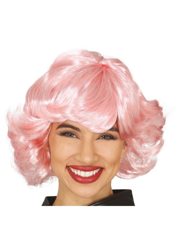 Pink Lovely Wig - Adult One Size