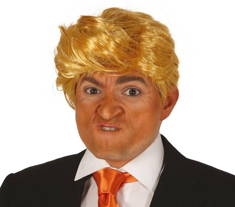 Blonde Donald Trump Wig - Adult One Size