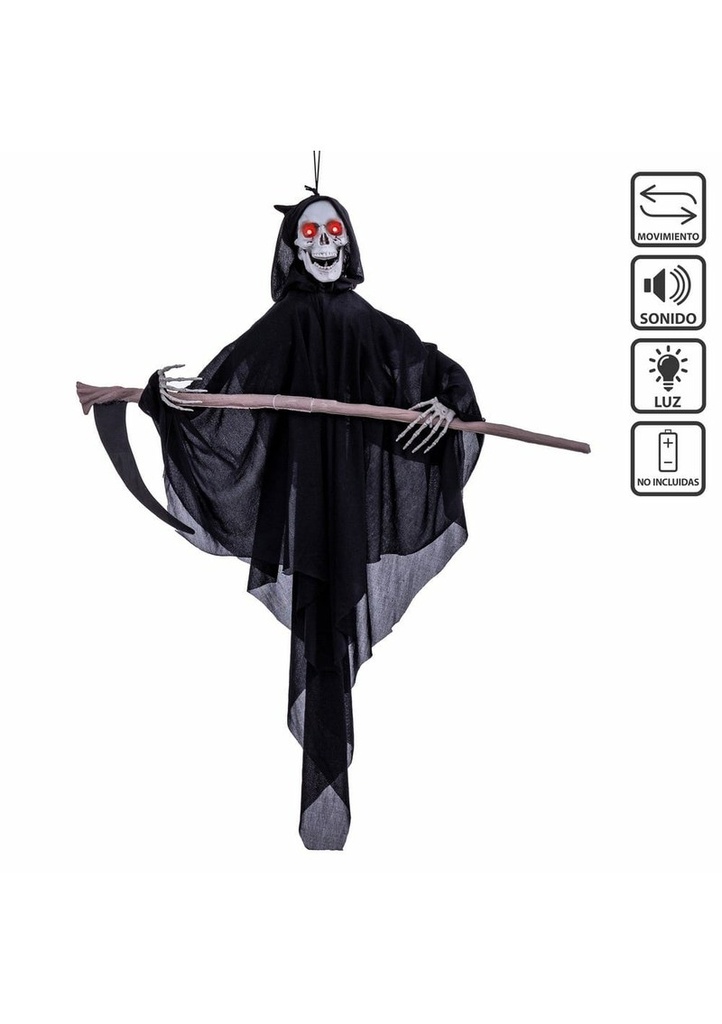 The Reaper Scythe with Sound Light & Movement (25x10x90cm)