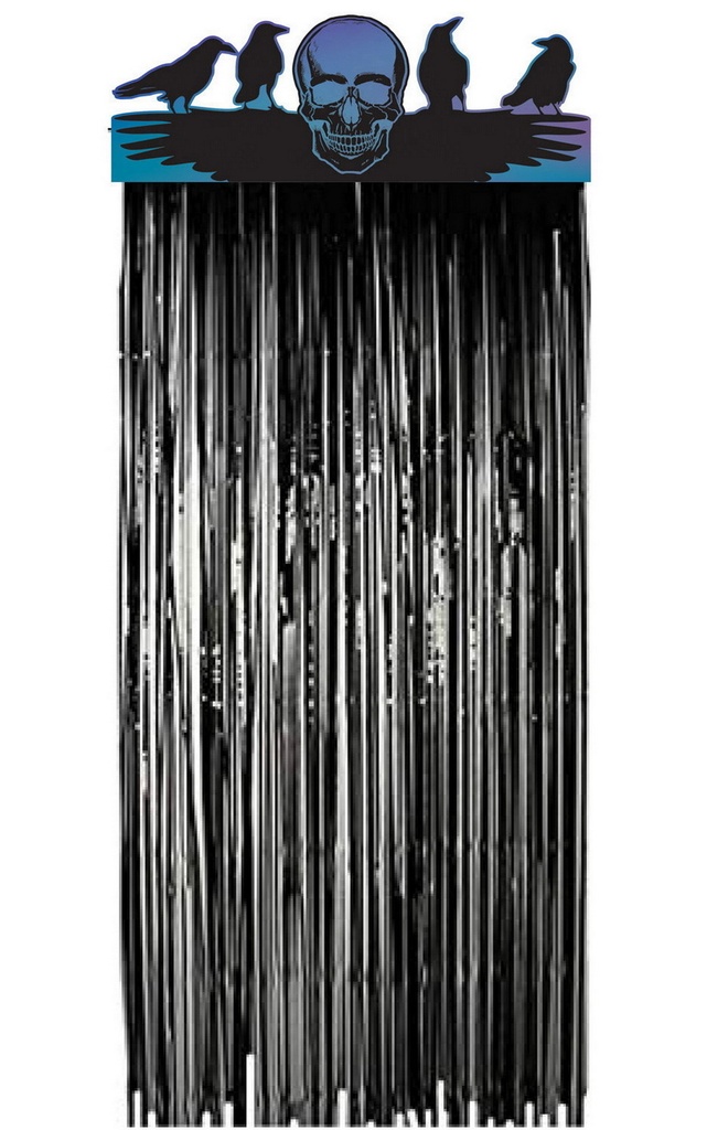 Halloween Door Curtain Boneshine Fever 230cm x 100cm