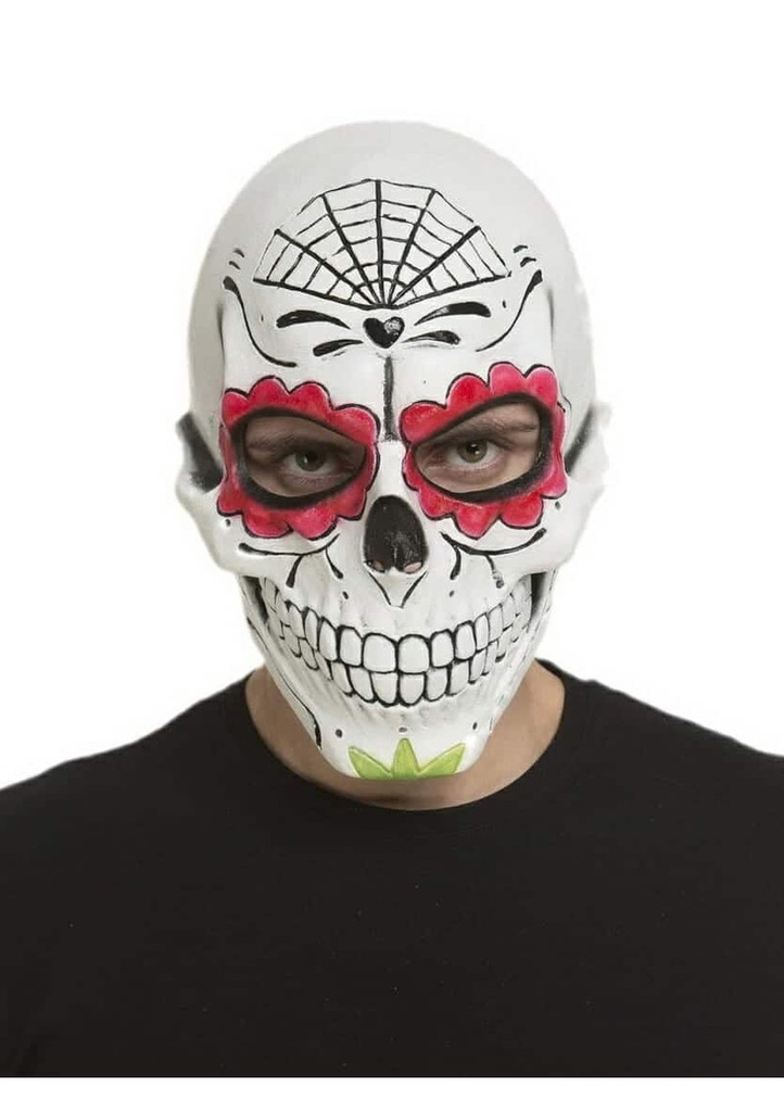 Mascara Día De Los Muertos (Latex Mask) - Adult One Size