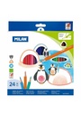 Triangular Colour Pencils - 24pk
