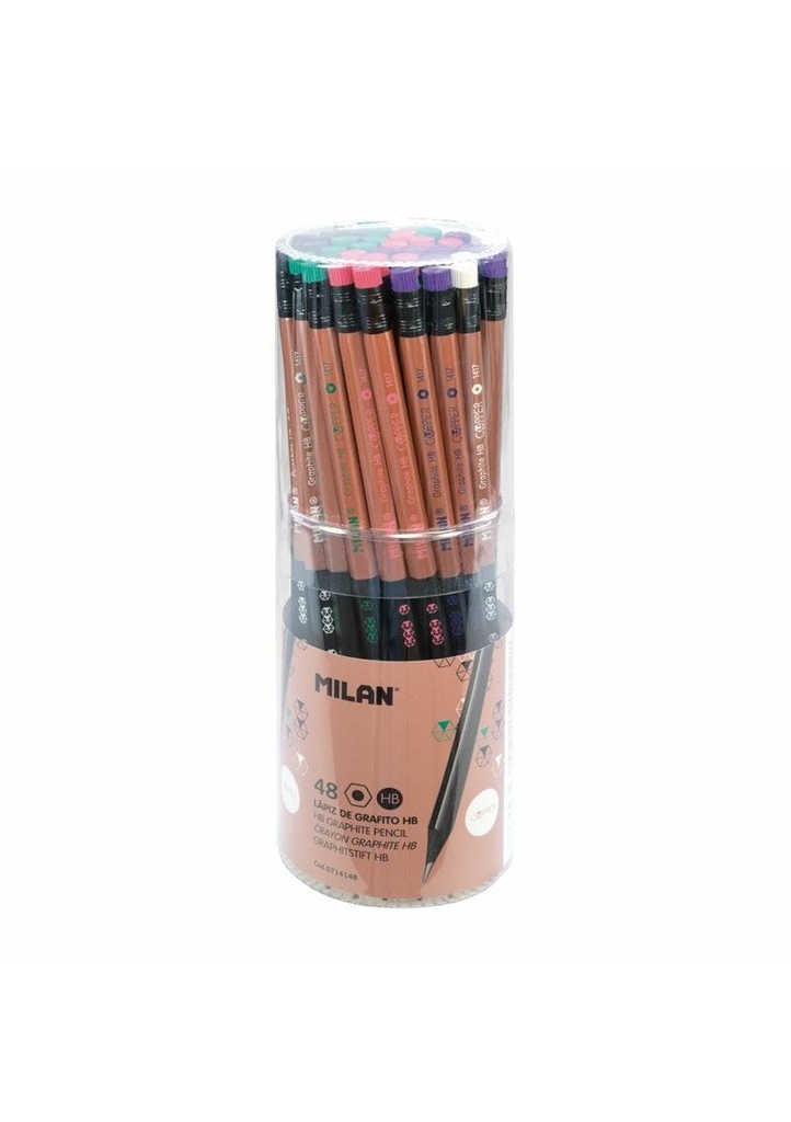 [714148] Graphite Pencils W.Eraser Copper