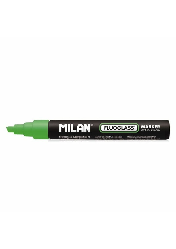 [591296012] Green Fluoglass Chisel Tip Marker 2-4mm