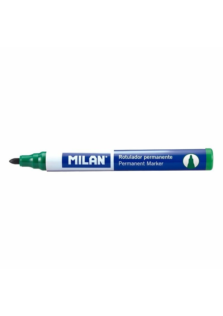 [16429124] Green Permanent Marker Bullet Tip