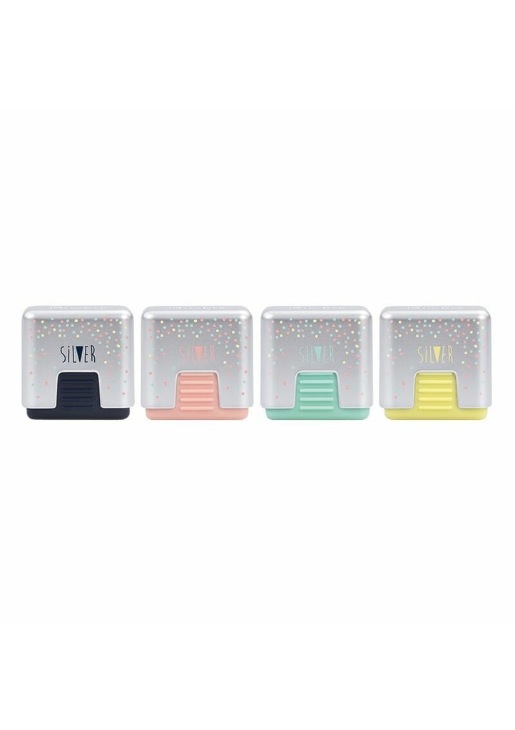 Eraser School 430 Silver