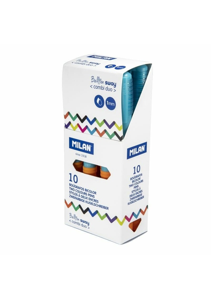 Sway Combi Duo Ball Pen Light Blue - Orange
