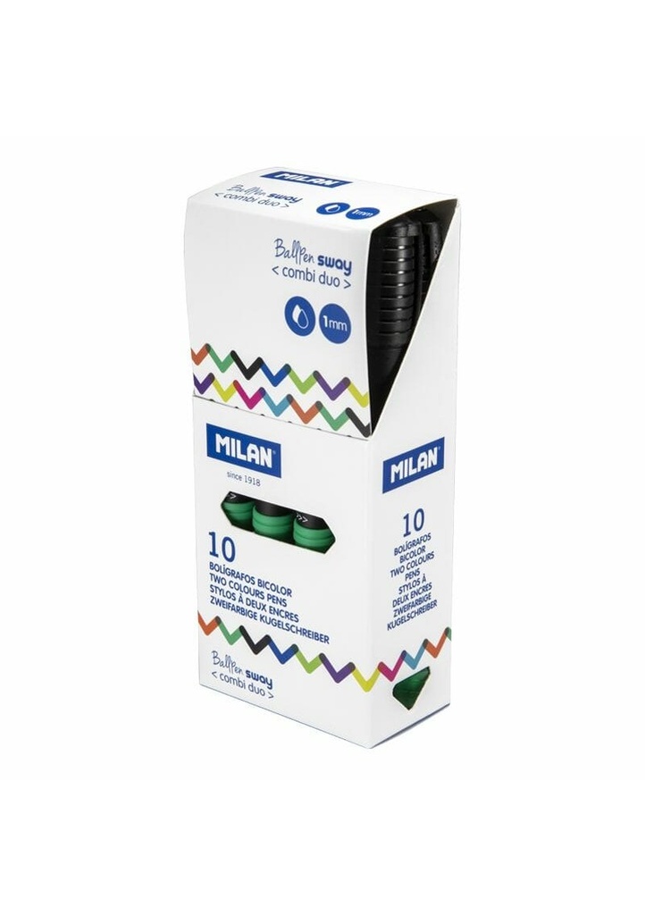 Sway Combi Duo Ball Pen Black - Green