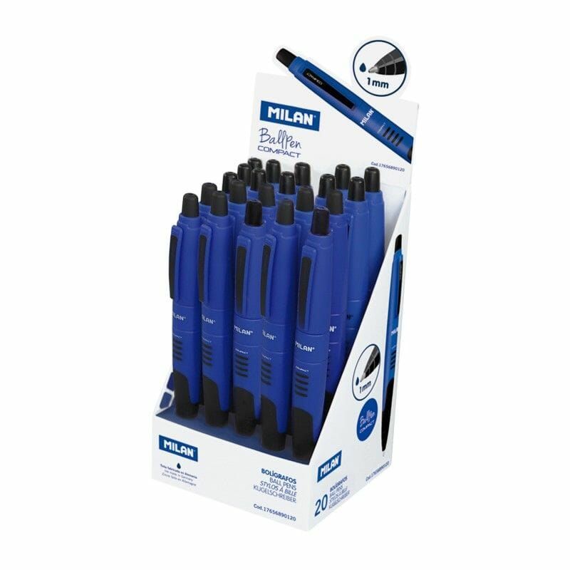 [17656890120] Blue Compact Pen