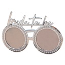 Hens Bride To Be Sunglasses Silver with Pearls
