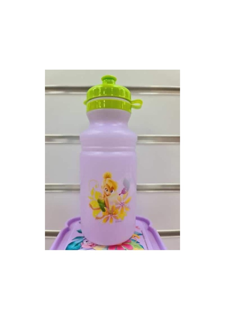 Tinkerbell Pull Top Plastic Bottle - 18cm