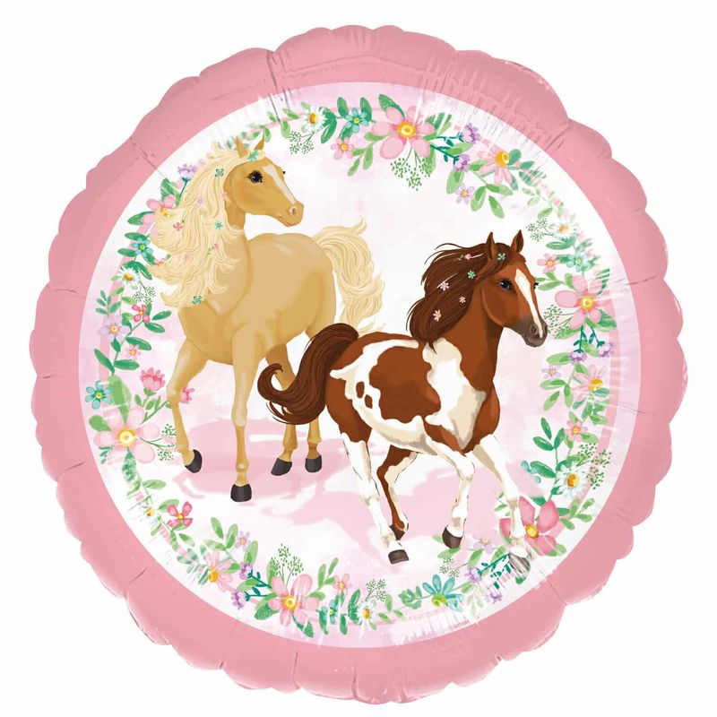 Beautiful Horses Foil Balloon - 43cm