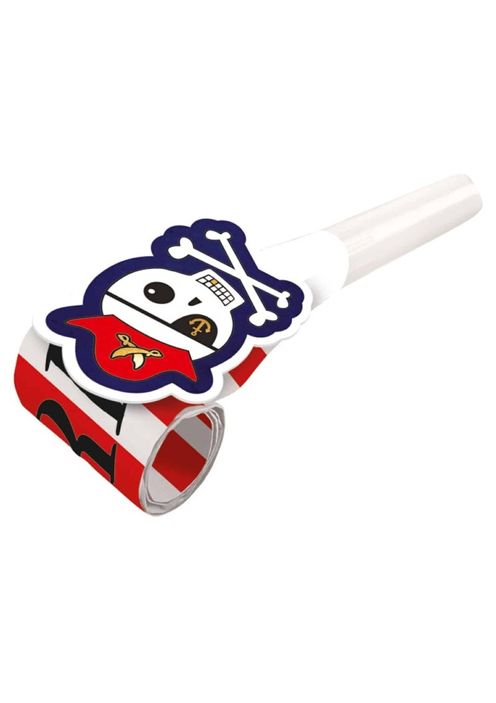Pirates Map Party Blowouts 30cm - 8pk