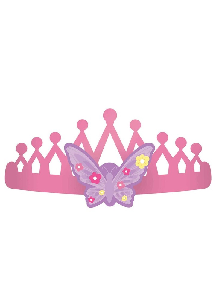 Princess Party Tiaras - 8pk