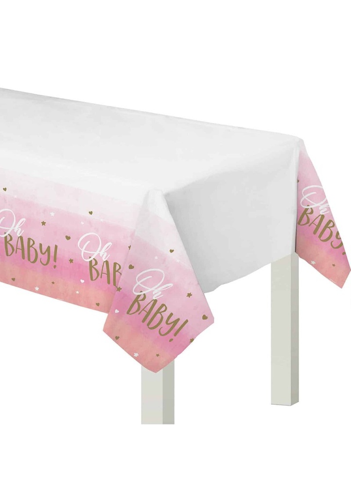 Oh Baby Girl Tablecover - 137 x 259cm
