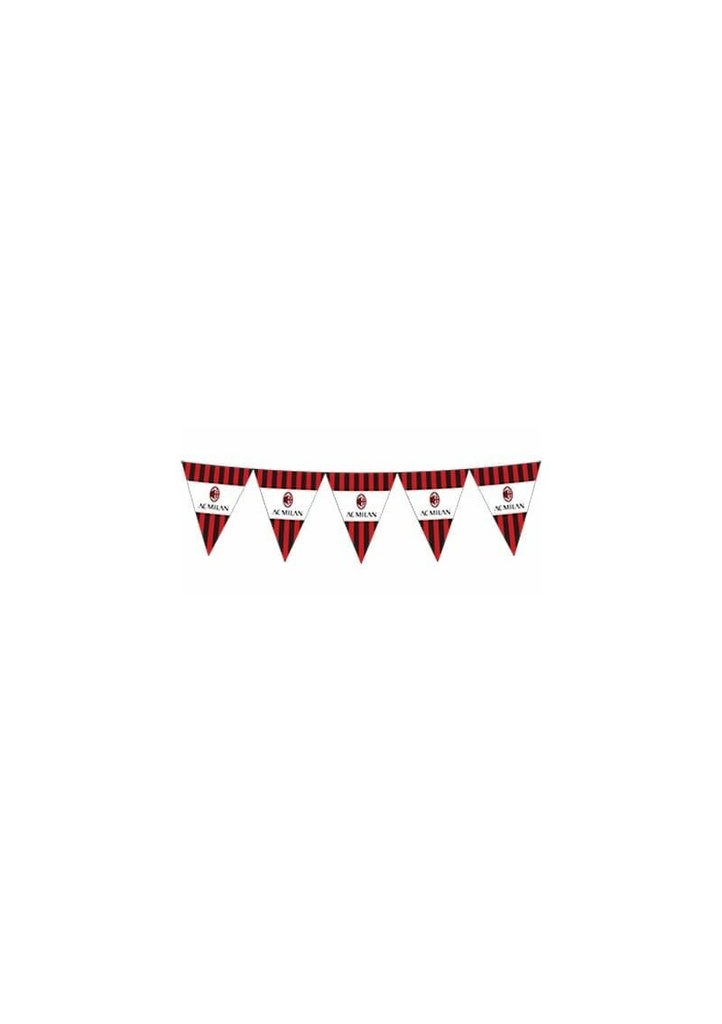 [6B130004] Milan Triangle Paper Flag Banner - 295cm