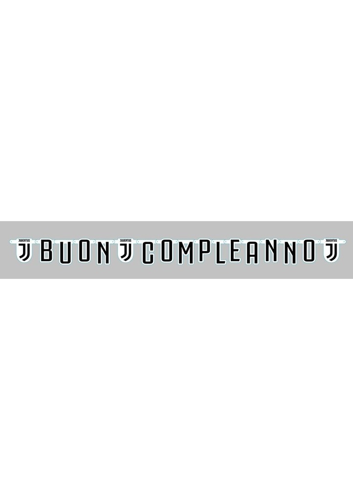 Juventus Happy Birthday Banner XL - 215x15cm