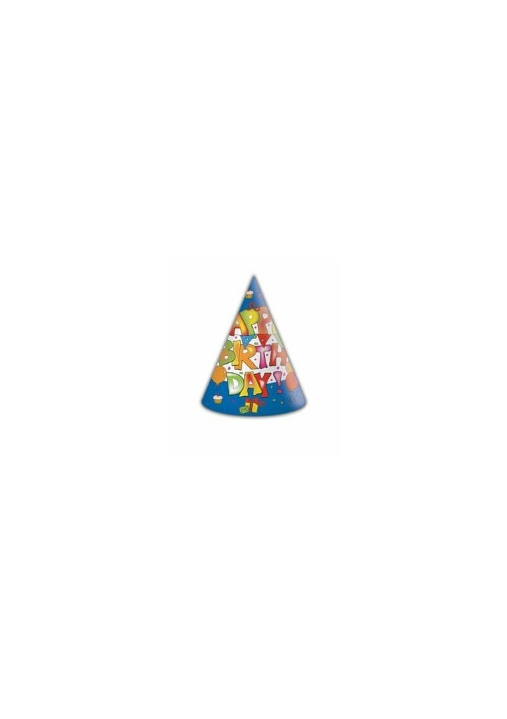 Kokliko Happy Birthday Hats - 6pk