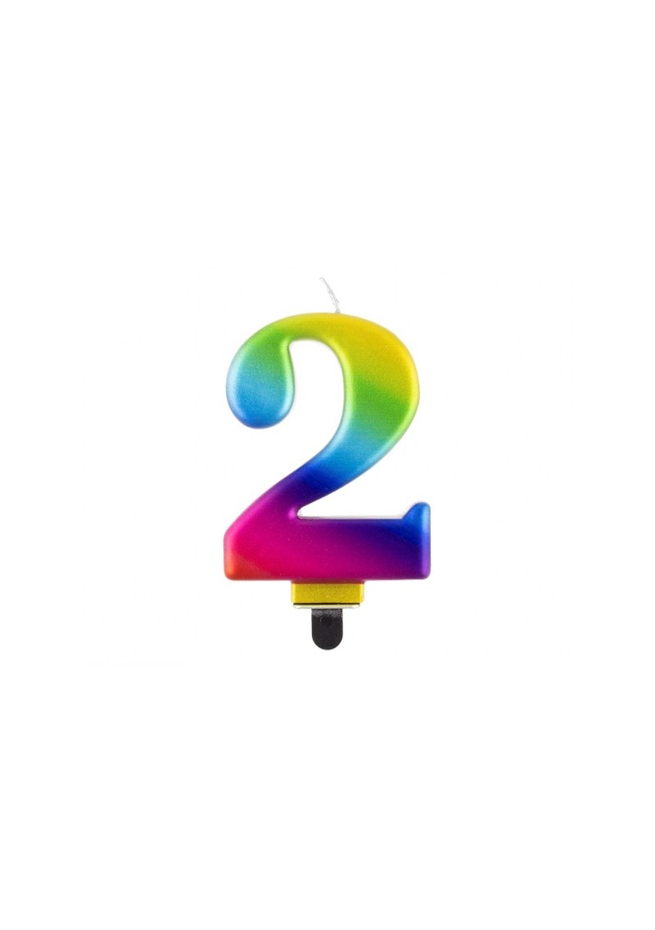 Galaxy Birthday Candle (8cm) - No.2
