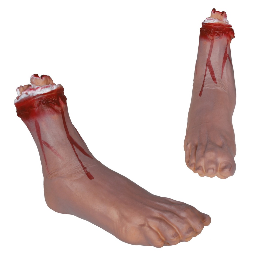 Halloween Foot Latex 31cm - 1pc
