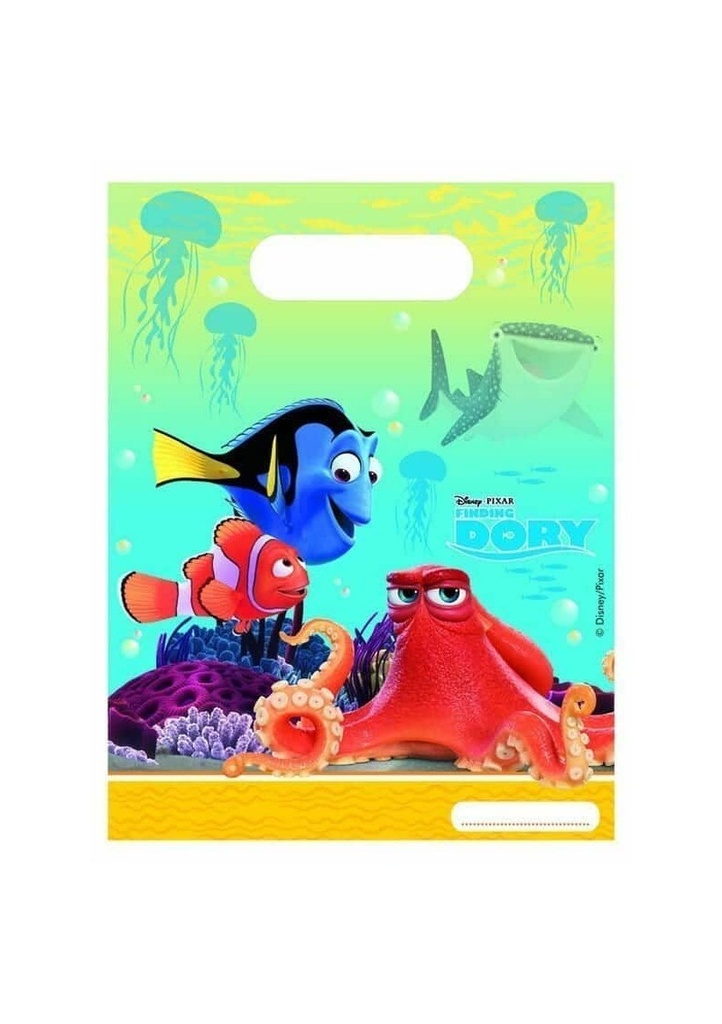 [86652] Finding Dory Party Bags - 6pk