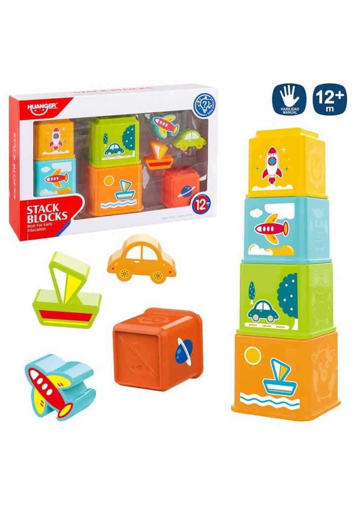 Stack Blocks - 8pcs