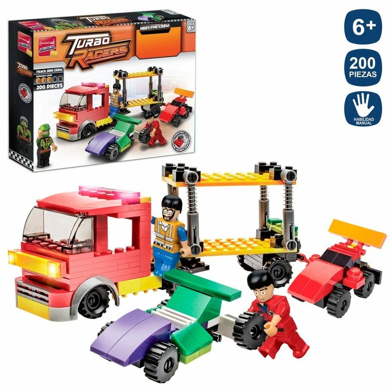 [130088] Auto Racing Construction Blocks - 200pcs