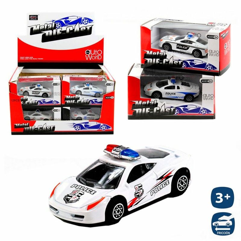 Car Police Metal - 9cm