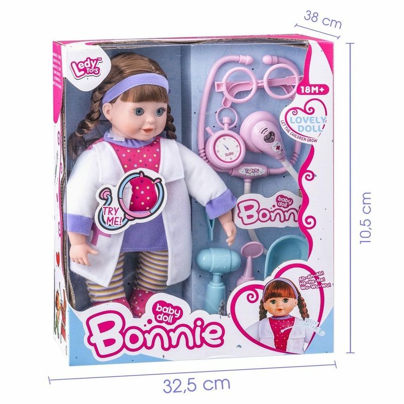 [130368] Baby Doctor Doll With Accessories - 35cm