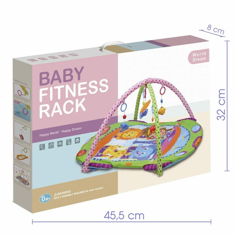 [130137] Baby Fitness Rack - 108cm x 94cm x 52cm