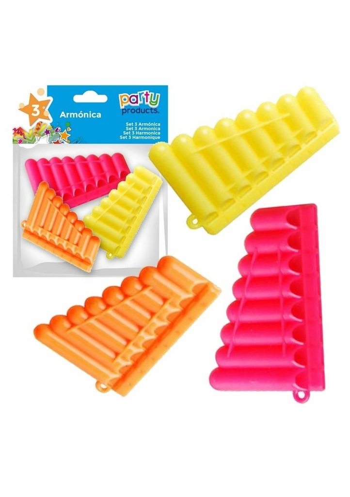 Harmonica - 3pk