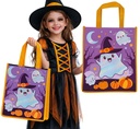 Halloween Metallic Bag Little Monsters 36x30cm