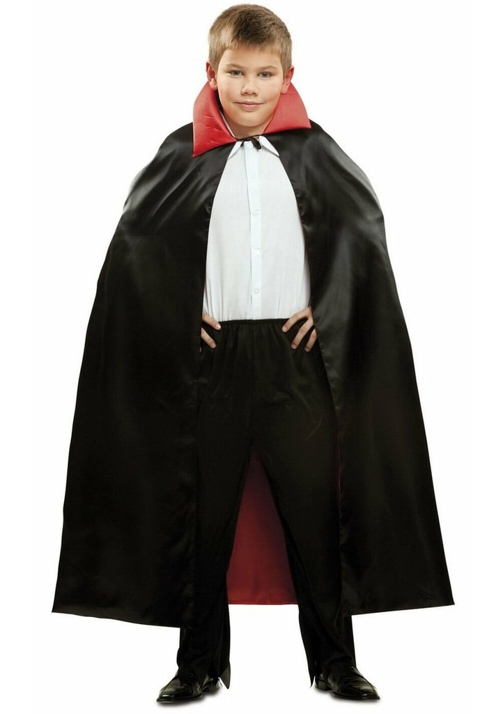 Kid Vampire Cape 90cm - Child One Size