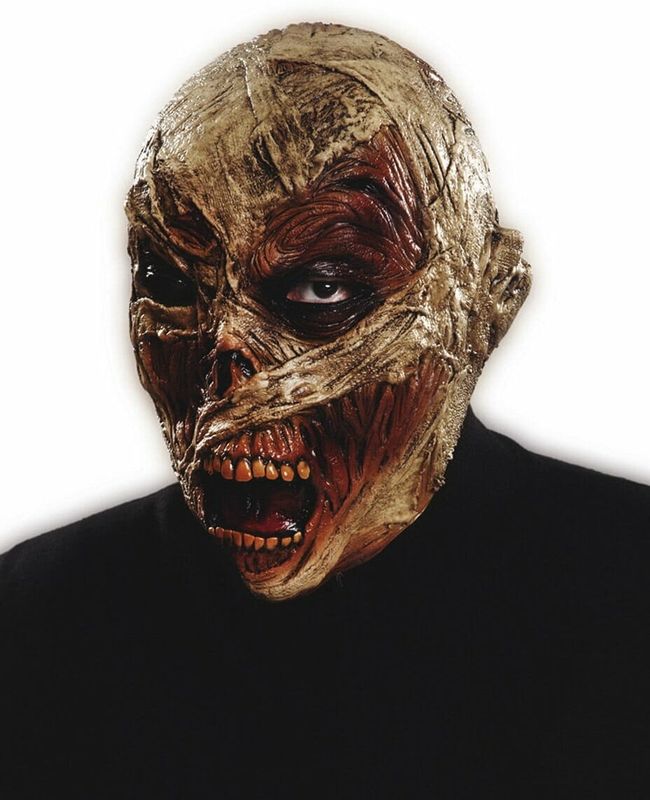 Bloody Mummy (Full Head) Latex Mask- Adult One Size