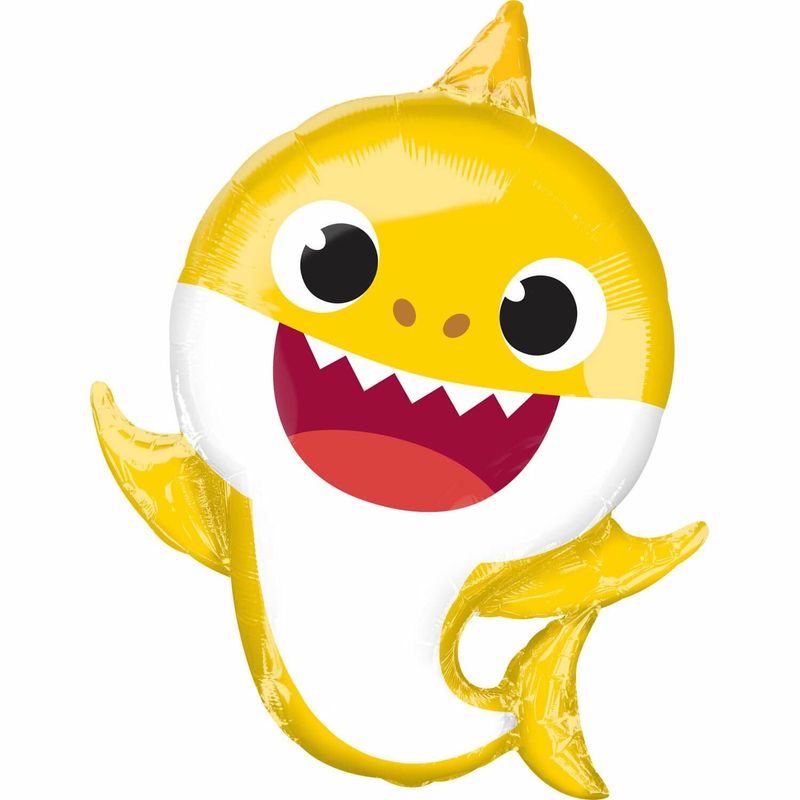 [4076001] Baby Shark Supershape Foil Balloon - 26 Inch