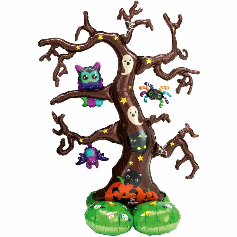 [4242111] AirLoonz Creepy Tree Foil Balloon 55 Inch - Air Fill Only