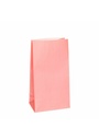 Pastel Pink Paper Party Bags - 12pk