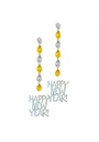 New Year's Stars Prism Hanging Decorations - 30 Inch - 2pk