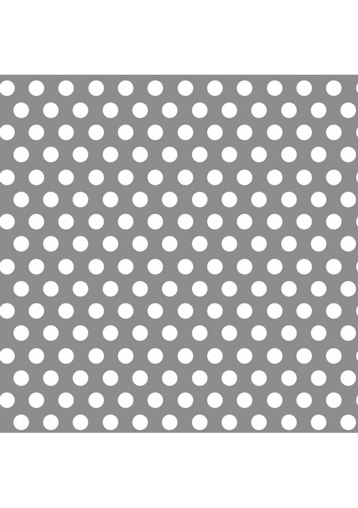 Silver Dots Gift Wrap - 30 Inch x 5 ft
