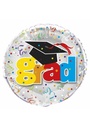 Graduation Round Foil Balloon 18 Inch