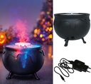 Halloween Smoke Cauldron With Light 14x11cm