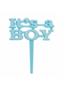 It's a Boy Blue Cake Picks - 8pk