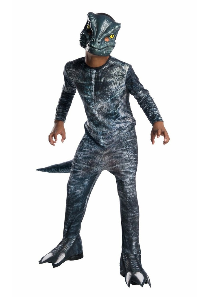Official Jurassic World Velociraptor (BLUE) - Age 3 to 4 Years (Small)