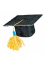 Graduation Mortar Hat Piñata - 33 x 15.2 x 33cm